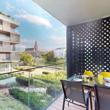Apartament Z Tarasem I Widokiem Na Rzeke Wroapart-Pl - Apartment With Terrace And River View Wroapart Breslau Exterior foto