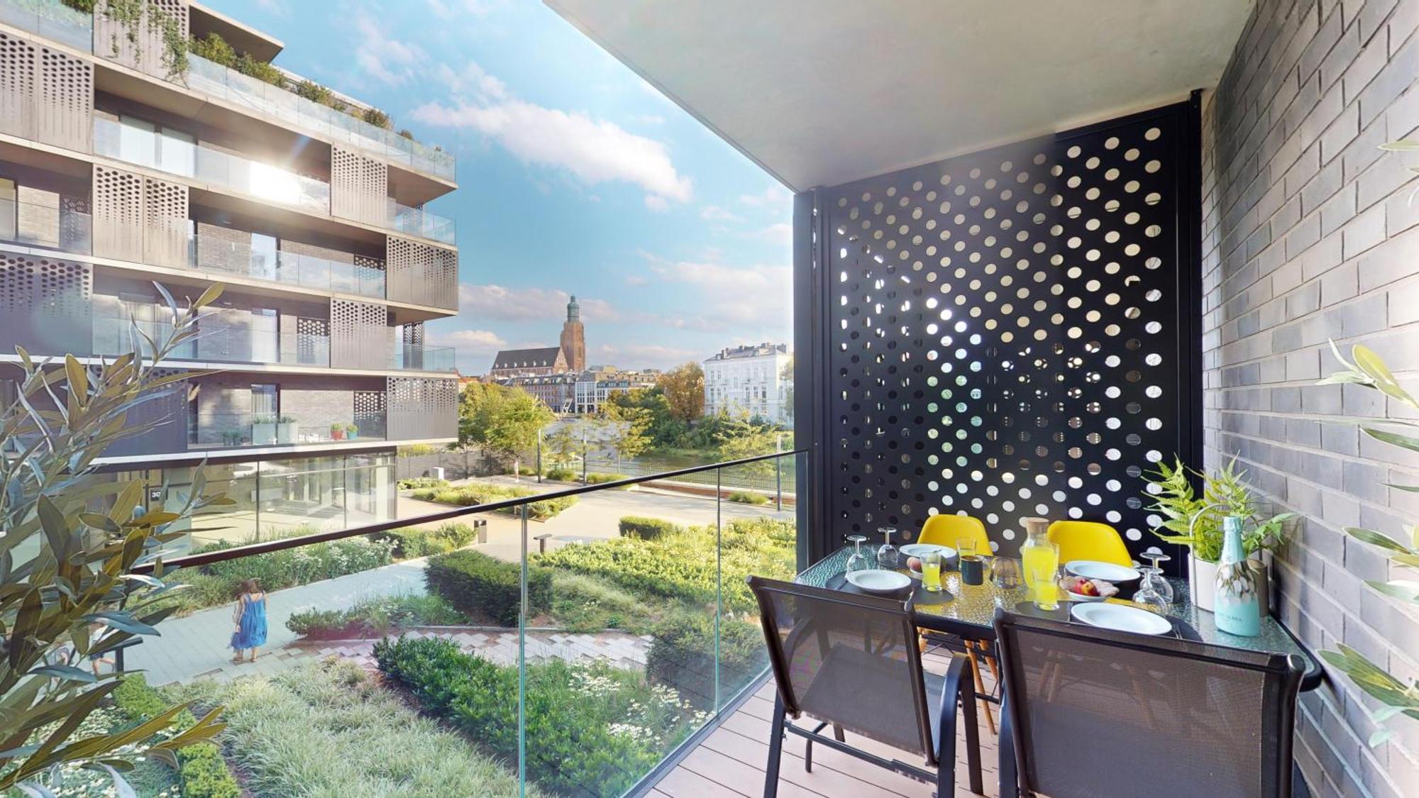 Apartament Z Tarasem I Widokiem Na Rzeke Wroapart-Pl - Apartment With Terrace And River View Wroapart Breslau Exterior foto